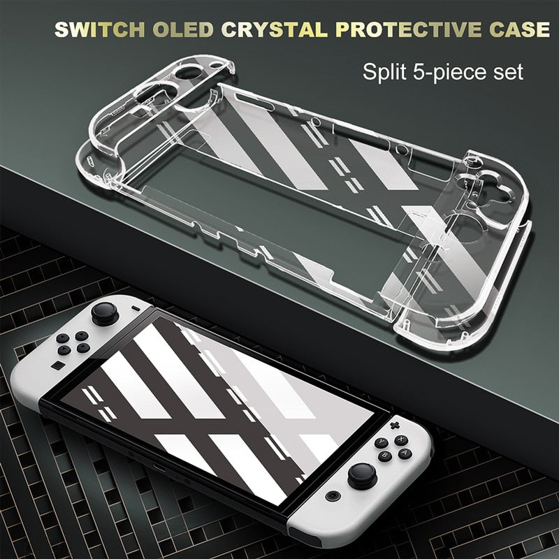 Tempered Film Glass Silicone Case