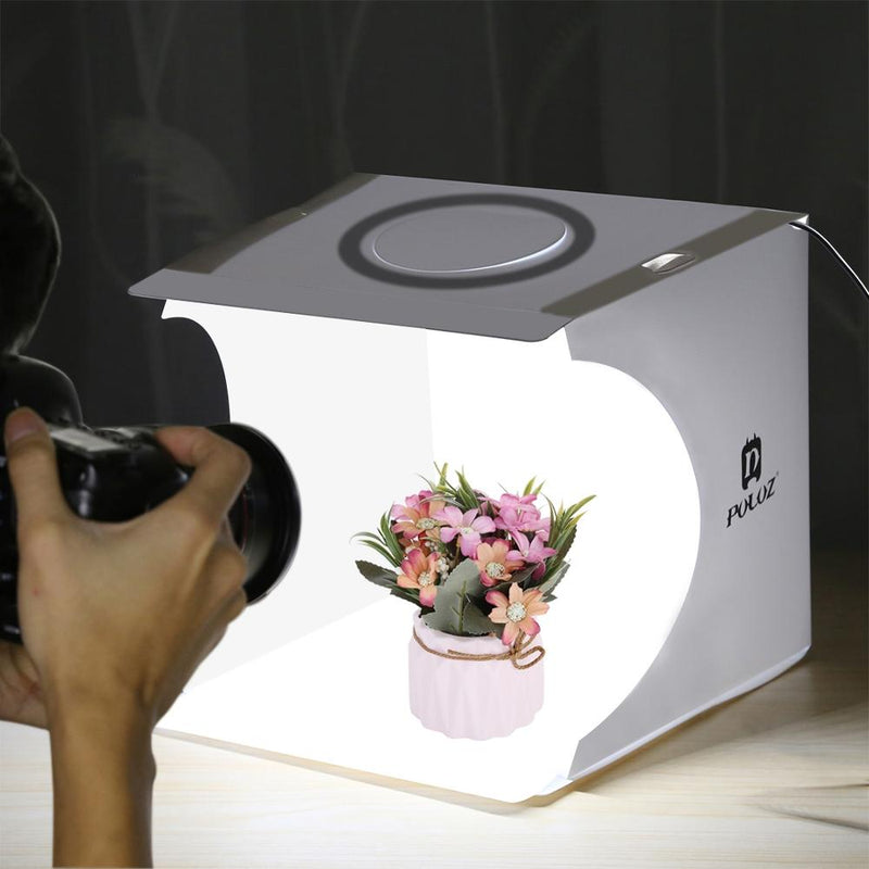 Ring Lightbox Folding Portable Photo Studio Box