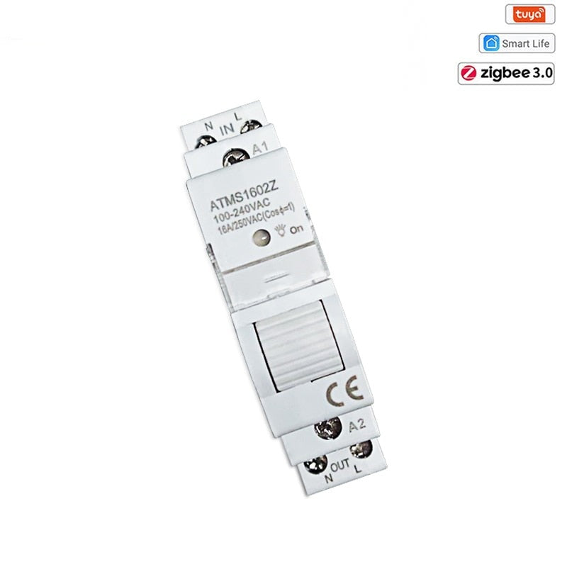 Smart Life ZigBee 16A Din Rail 1P Switch