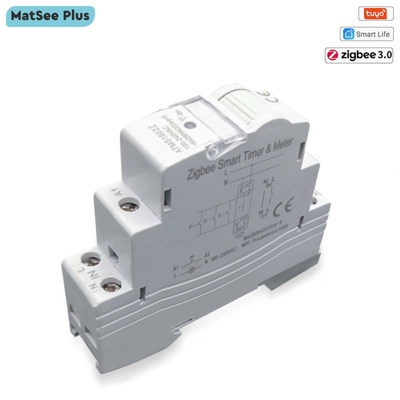 Smart Life ZigBee 16A Din Rail 1P Switch