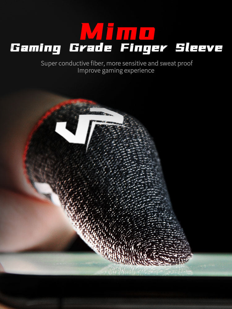 Sweat-Proof Phone Games Finger Gloves