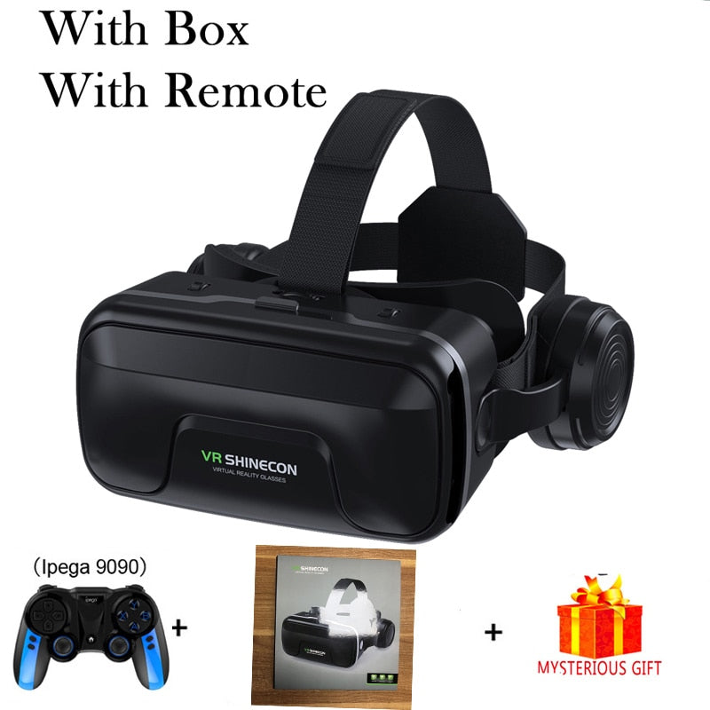 VR Shinecon 10.0 Helmet 3D Glasses