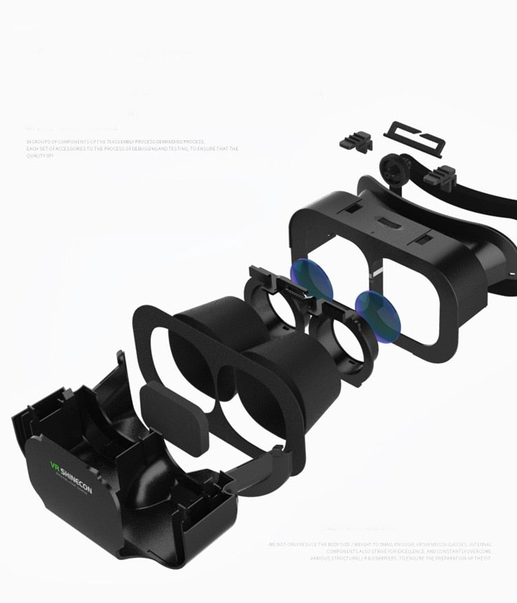 VR SHINECON BOX 5 Mini VR Glasses 3D Glasses