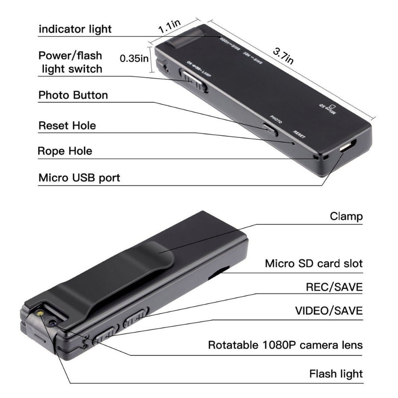 Mini Digital Camera HD Camcorder