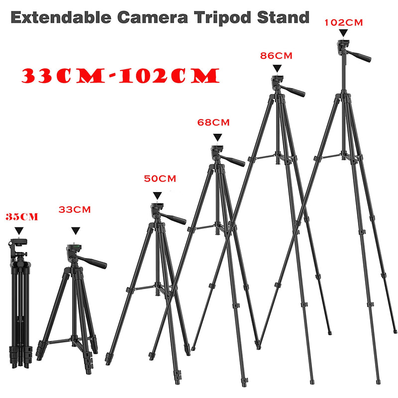 Tripod Extendable Stand Remote Control