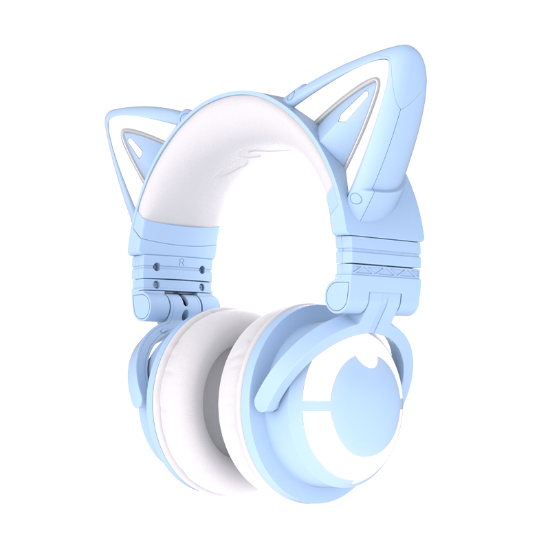 Yowu 3S cute cat wireless headphones APP control