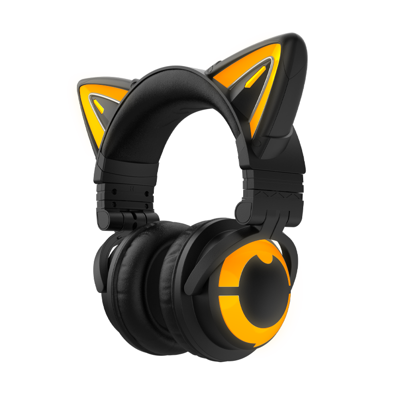 Yowu 3S cute cat wireless headphones APP control