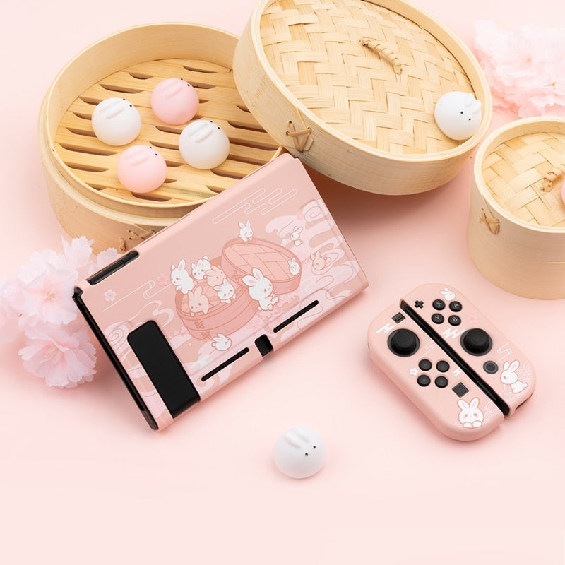 Cute Steamed Bread Switch Case