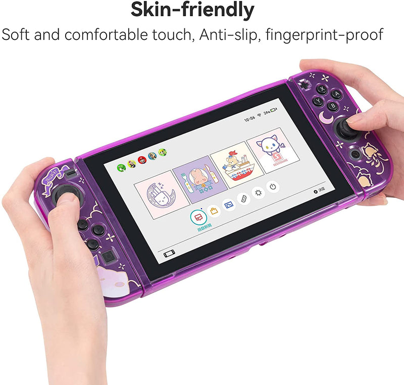 Jellyfish Violet Nintendo Protective Full Cover