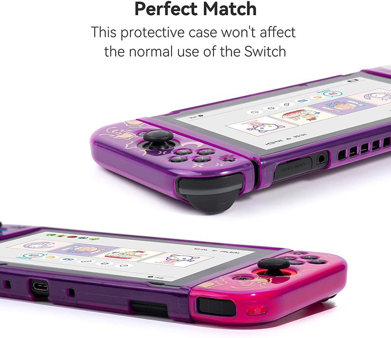 Jellyfish Violet Nintendo Protective Full Cover