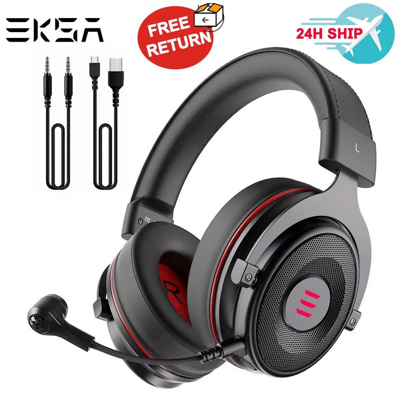 EKSA E900 Pro / E900 Headset Gamer Wired PC USB 3.5mm XBOX/ PS4 Headphone with Microphone 7.1 Surround Sound For Computer Laptop