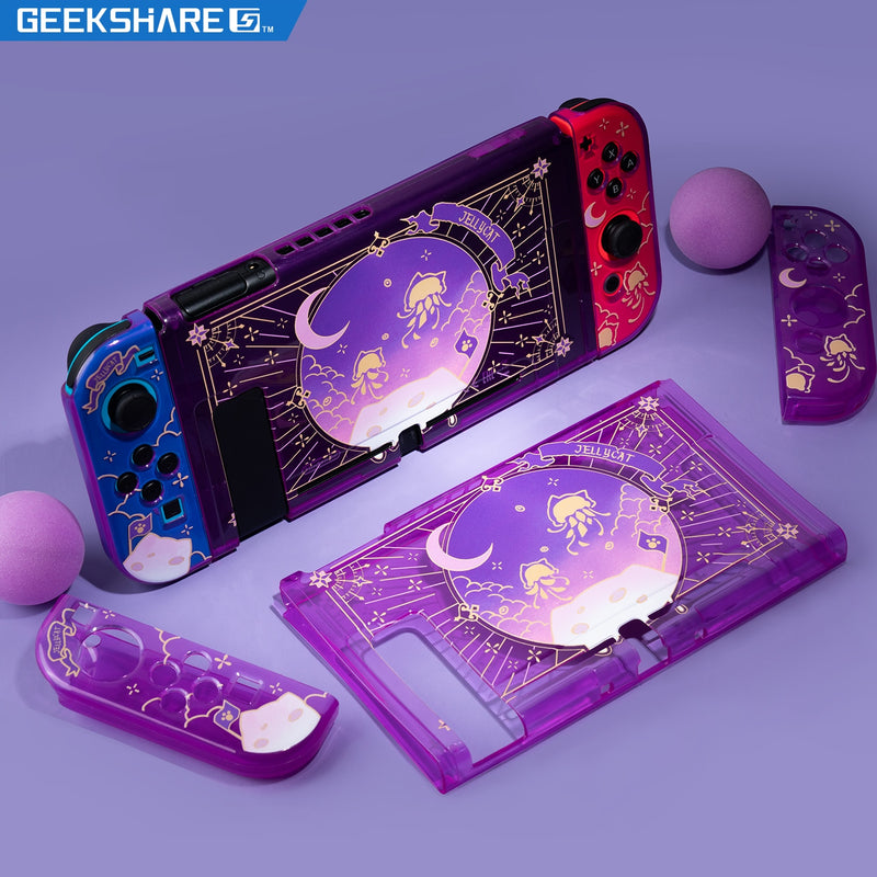 Jellyfish Violet Nintendo Protective Full Cover