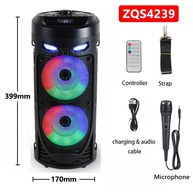 Large  Dance Portable Bluetooth Speaker