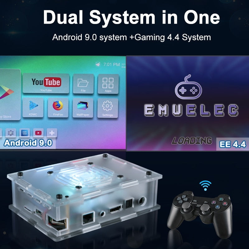 Super Console 4K HD Output Dual System