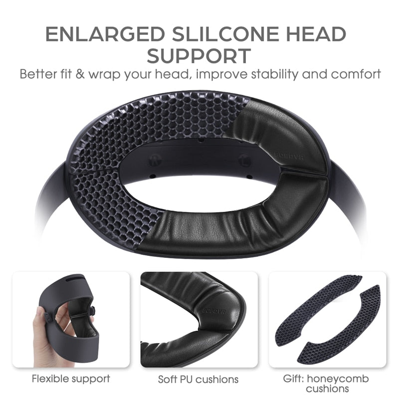 Head Strap For Meta/Oculus Quest 2 Reduce Face Pressure