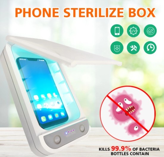 Portable UV Mobile Phone Sanitizer Box